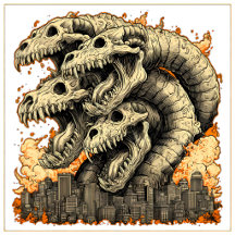 Giant Skeletal Kaiju Collection