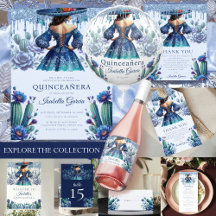 Royal Blue Quinceañera