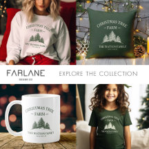 Retro Family Christmas Tree Farm