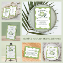 Found Her Matcha Green Tea Bridal Shower