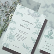 Rustic Whimsical Floral Wedding Collection