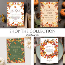 Rustic Fall Thanksgiving Friendsgiving Dinner