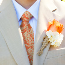 Tropical Wedding Ties