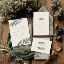 Romantic Evergreen Wedding