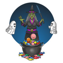 Witches and Ghosts Trick or Treat Halloween Party