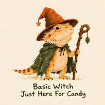 Bearded Dragon Basic Witch Halloween Collection