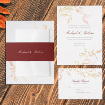 Autumn Wedding Swirl 