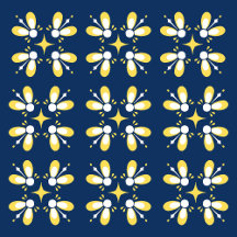 Modern Classic floral pattern tiles
