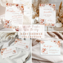 A Little Pumpkin Is On The Way Fall Baby Shower