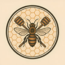 Rustic Honey Bee Beekeeper Honey Products Apiary