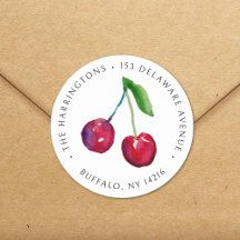 Coquette Cherries Sweet Vintage Stationery