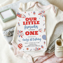 Little Firecracker 1st Birthday Collection