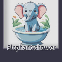 Elephant  shower 