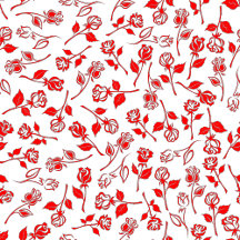 Red Rose Pattern Image