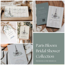 Paris Bloom Bridal Shower