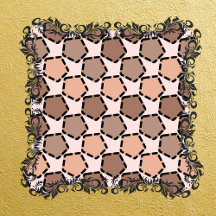 Symmetric Brown Pentagons with Dashed Borders