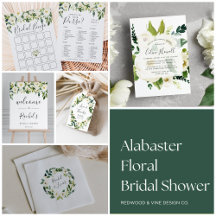 Alabaster Floral Bridal Shower