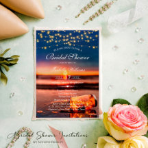 Sunset Beach Mason Jar Wedding Suite