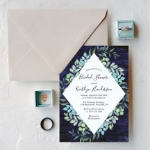 Botanical Greenery Eucalyptus Bridal Shower