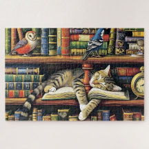 Catnap Whimsical Library Scenes 