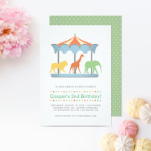 Safari Carousel Birthday