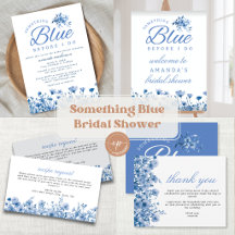 Something Blue Before I Do Bridal Shower