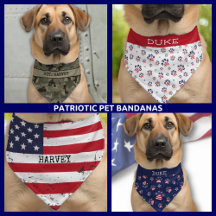 Patriotic Pet Bandanas