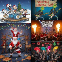 Christmas Rock Puns