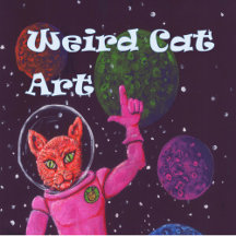 Weird Cat Art T-Shirts