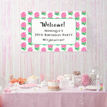 Pink Rose Birthday Party