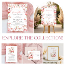 Little Pumpkin on the Way Blush Pink