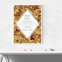 Modern Gold Wedding