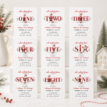 Santa Christmas Birthday Invitation Collection