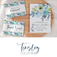 Tinsley • Elegant Light Blue and Lemon Wedding Sui