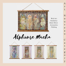 Serie Mucha: Art Nouveau Elegance