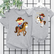 Cute Cowboy - Baby and Kids Clothes