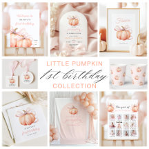 Pumpkin First Birthday Girl