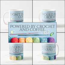 Custom Coffee Mug Designs For The Crochet Fan