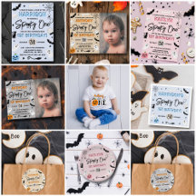 Spooky One! Halloween 1st Birthday Party
