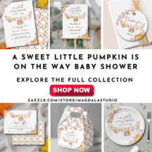 A Sweet Little Pumpkin is on the Way Baby Shower