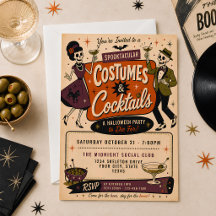 Vintage Retro Halloween Party Collection