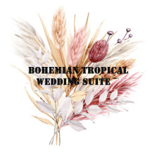 BOHO PAMPAS GRASS WEDDING SUITE