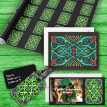 Irish Celtic Dragon Head Knot