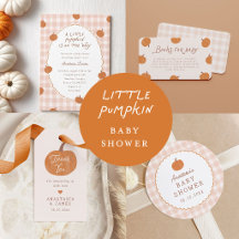 Little Pumpkin on the Way Baby Shower