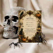 Elegant Vintage Halloween Party