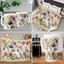 Honeycomb Photo Collage