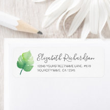 Nature-Inspired Return Address Labels