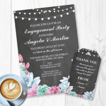 Succulents Chalk Collection