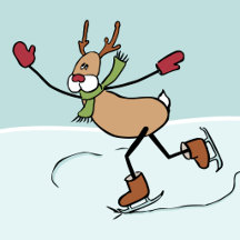Christmas Dancing Reindeer