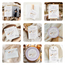 Halloween Clothesline Baby Shower